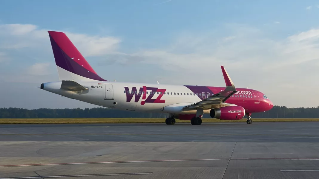 Vliegtuig Wizz Air onbeperkt vliegen