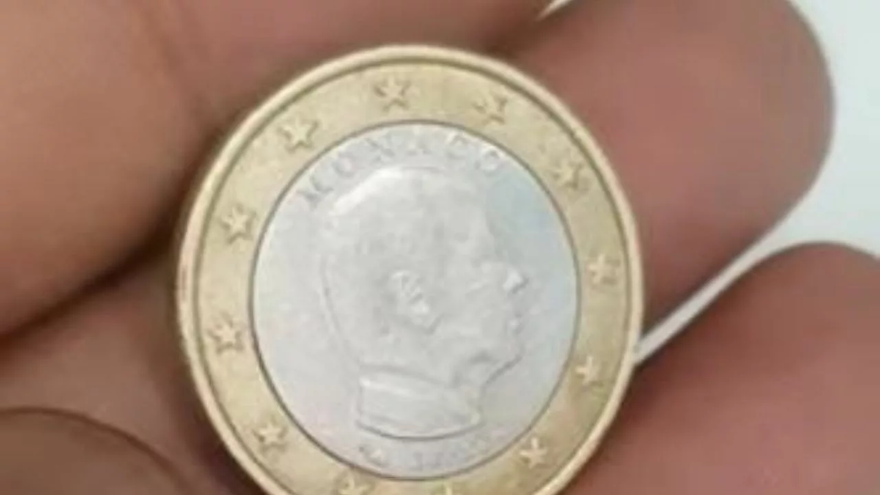 Zeldzame 1 euro munten Monaco